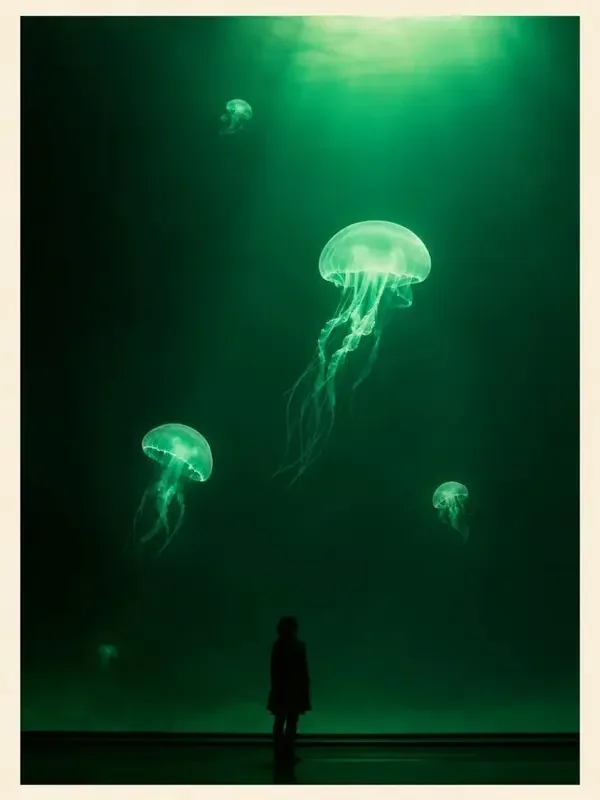 《水母之夜》封面海报